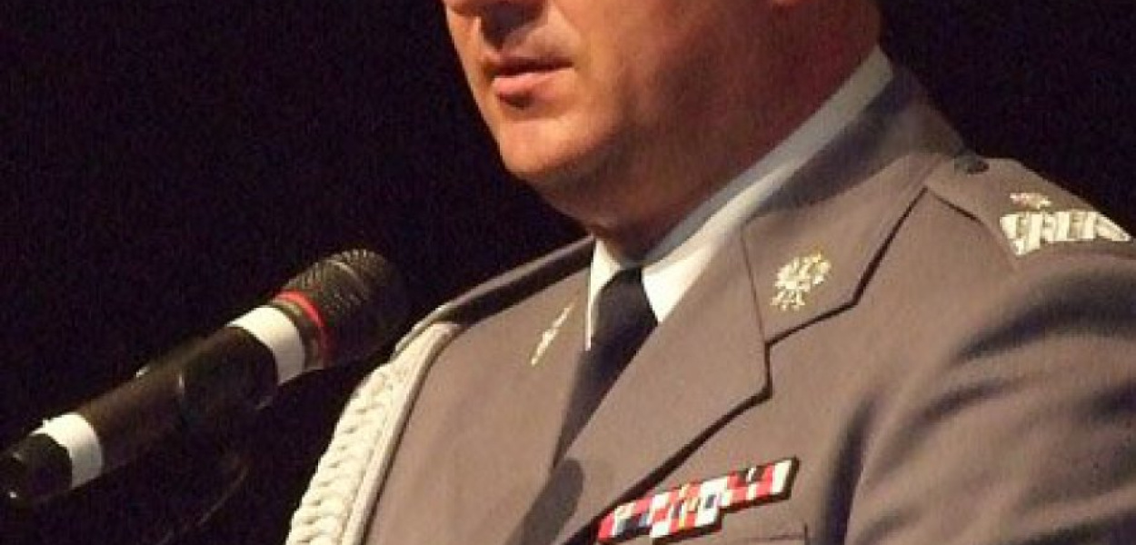 Nadinspektor Mariusz Dąbek, małopolski komendant wojewódzki policji