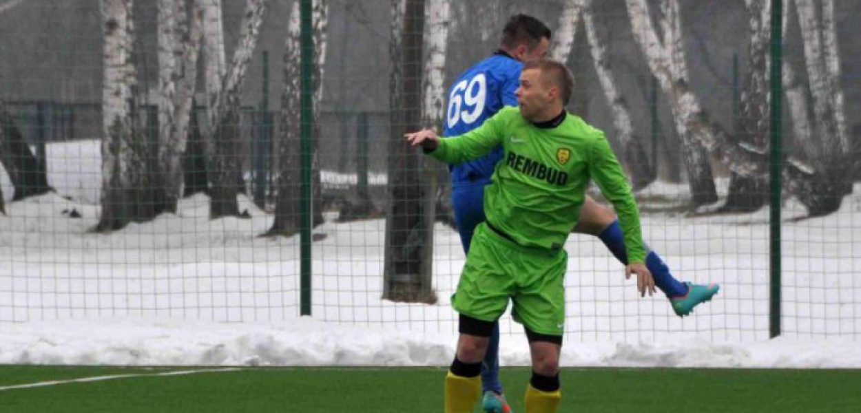 Maciej Domurat, pierwszy nabytek trzebińskiego MKS w przerwie zimowej. Fot. Michał Koryczan