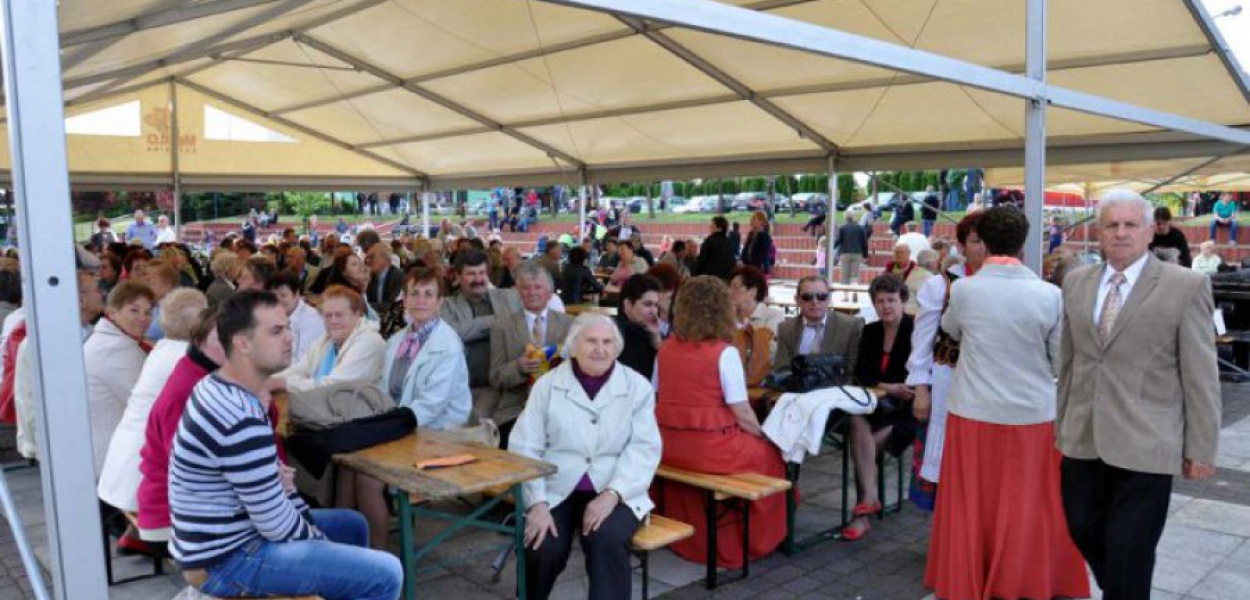 Uczestnicy festiwalu Na pograniczu kultur 