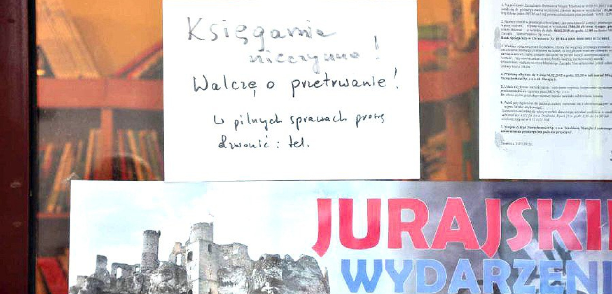 Właściciel księgarni nie wyklucza jej zamknięcia