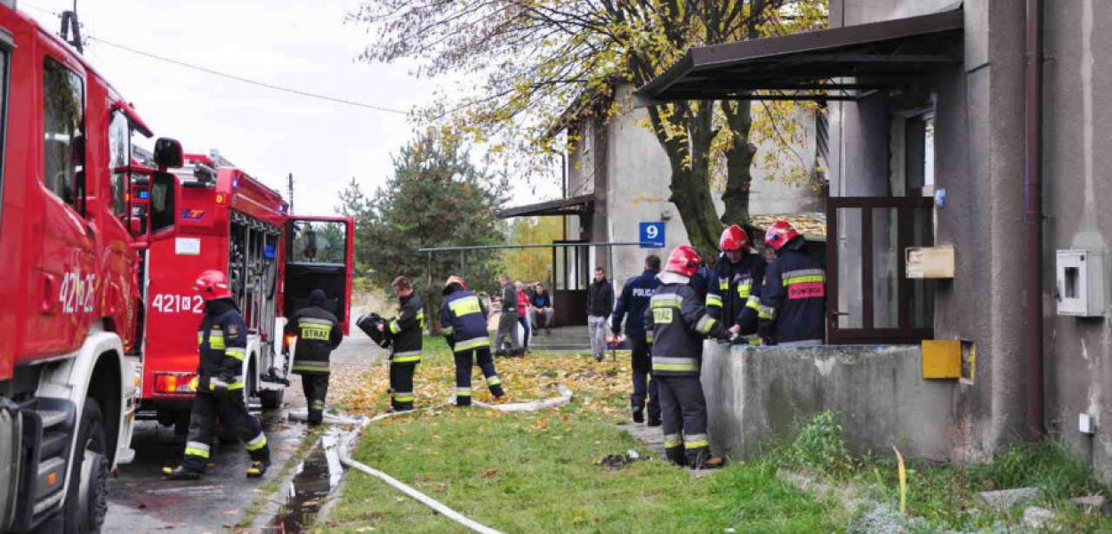 Dzięki szybkiej interwencji, strażacy szybko opanowali ogień