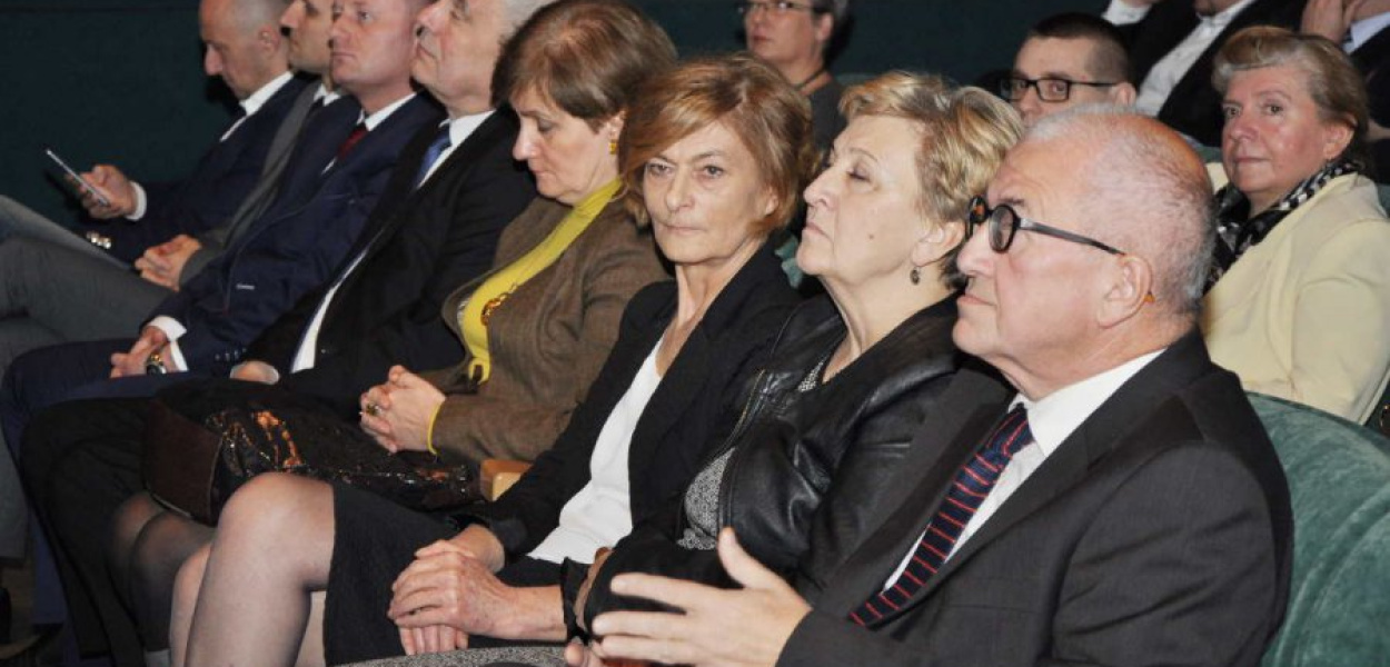 Ryszard Listwan (z prawej) chwali Trzebinię za skuteczność