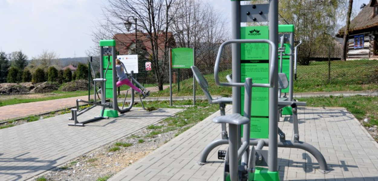 Siłownia na zewnątrz istnieje już m.in. w Wygiełzowie