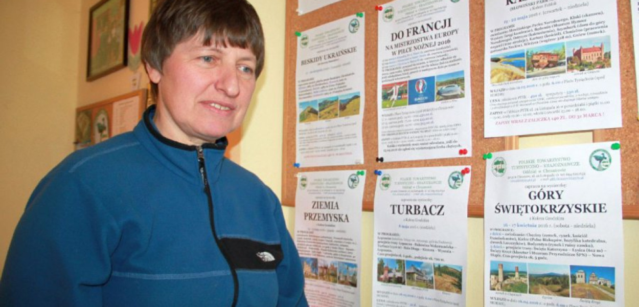 Maria Grochal z chrzanowskiego biura PTTK potwierdziła, że plakaty i informacja w internecie nie przyciągnęły kibiców