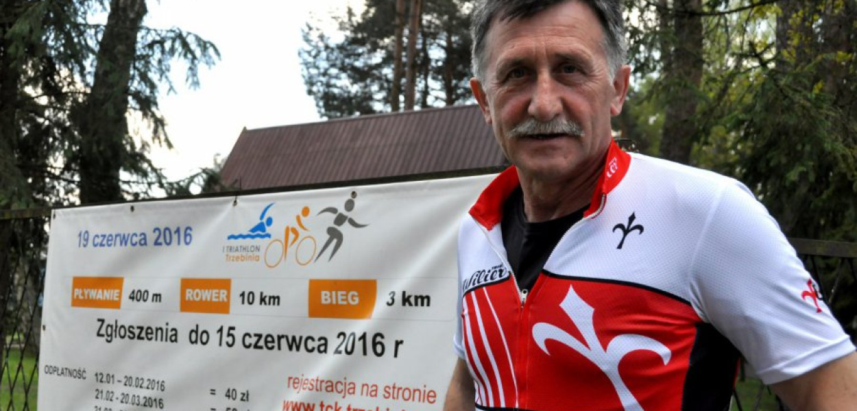 Tadeusz Adamczak, pomysłodawca Triathlon Trzebinia