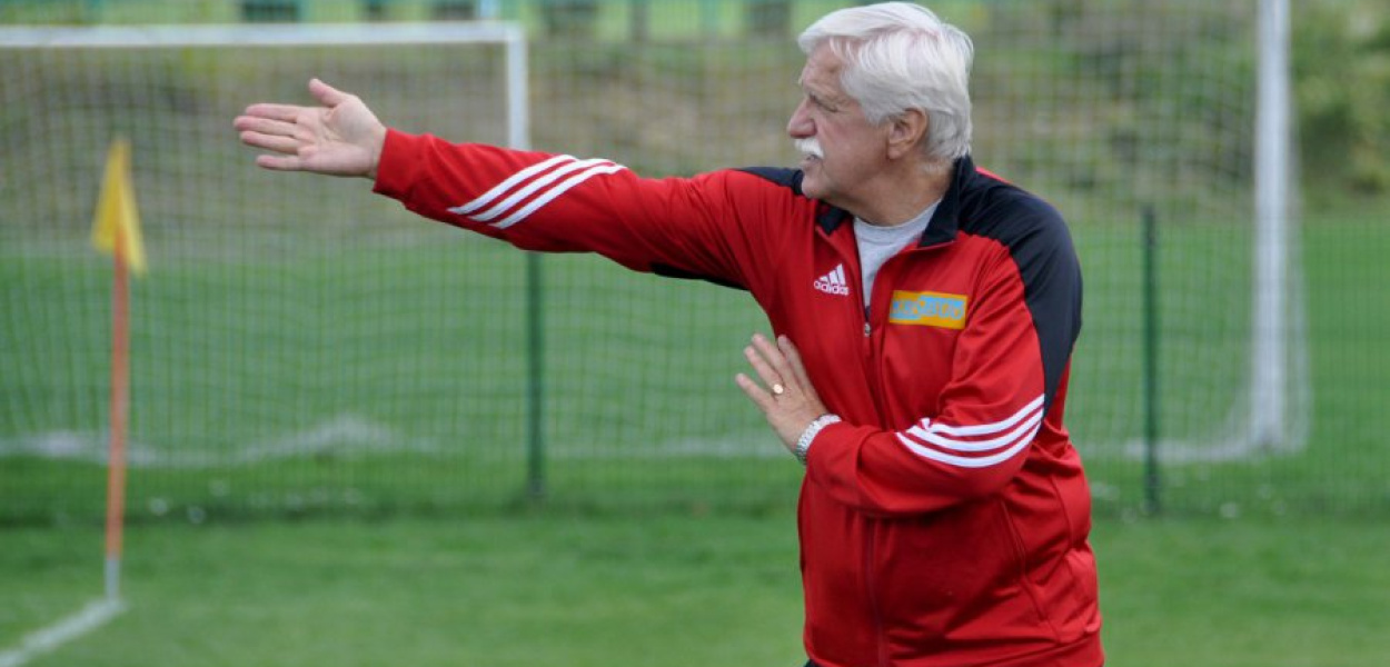Mieczysław Ślusarek wieloletni trener drużyn młodzieżowych MKS
