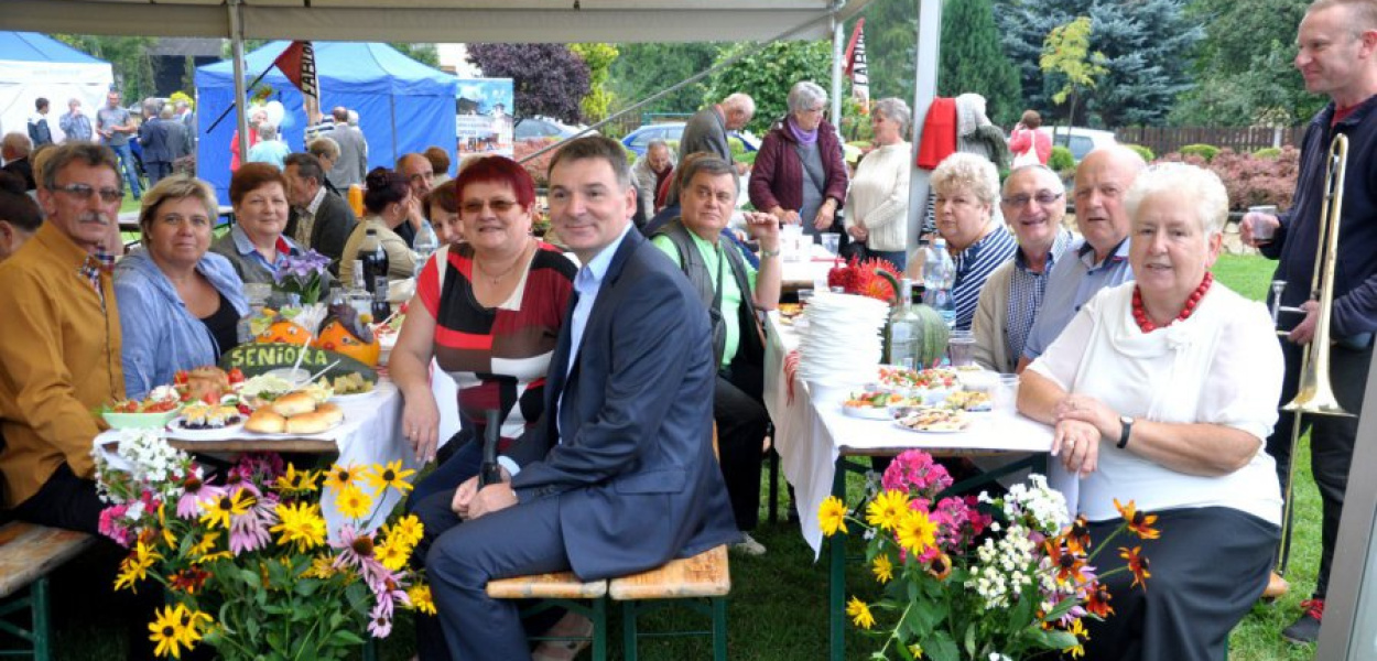 Karniowickie koło emerytów podczas imprezy