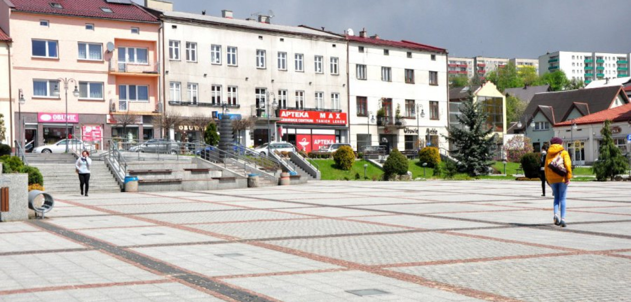 Rynek w Trzebini