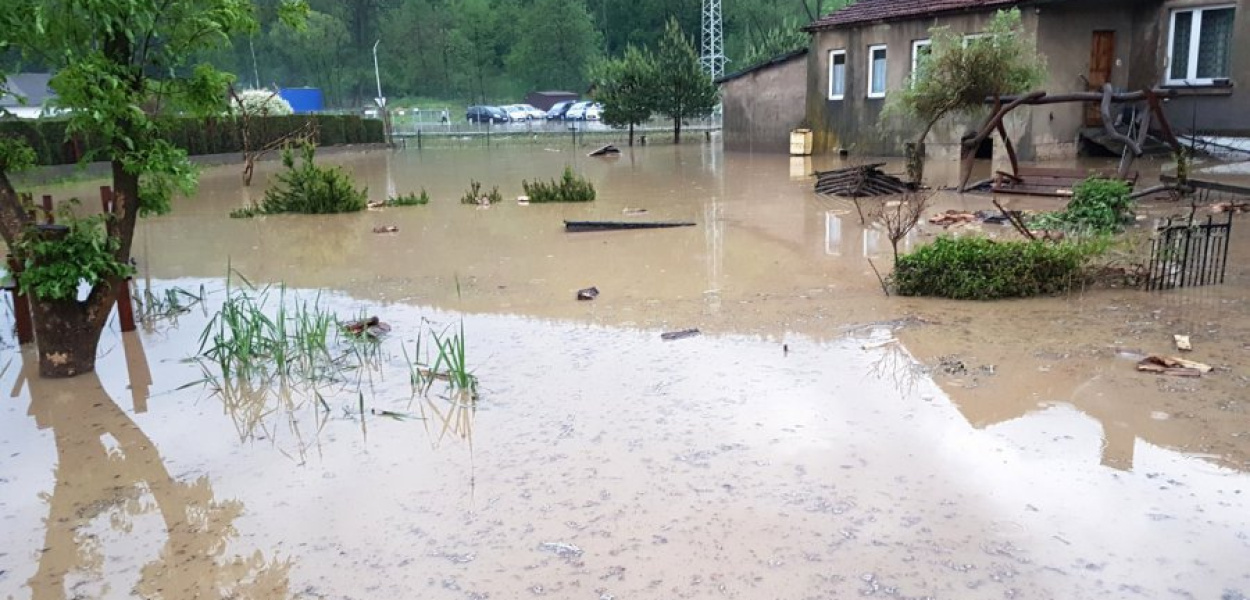 W Regulicach wylały potoki. FOT. TOMASZ BARTOSIK