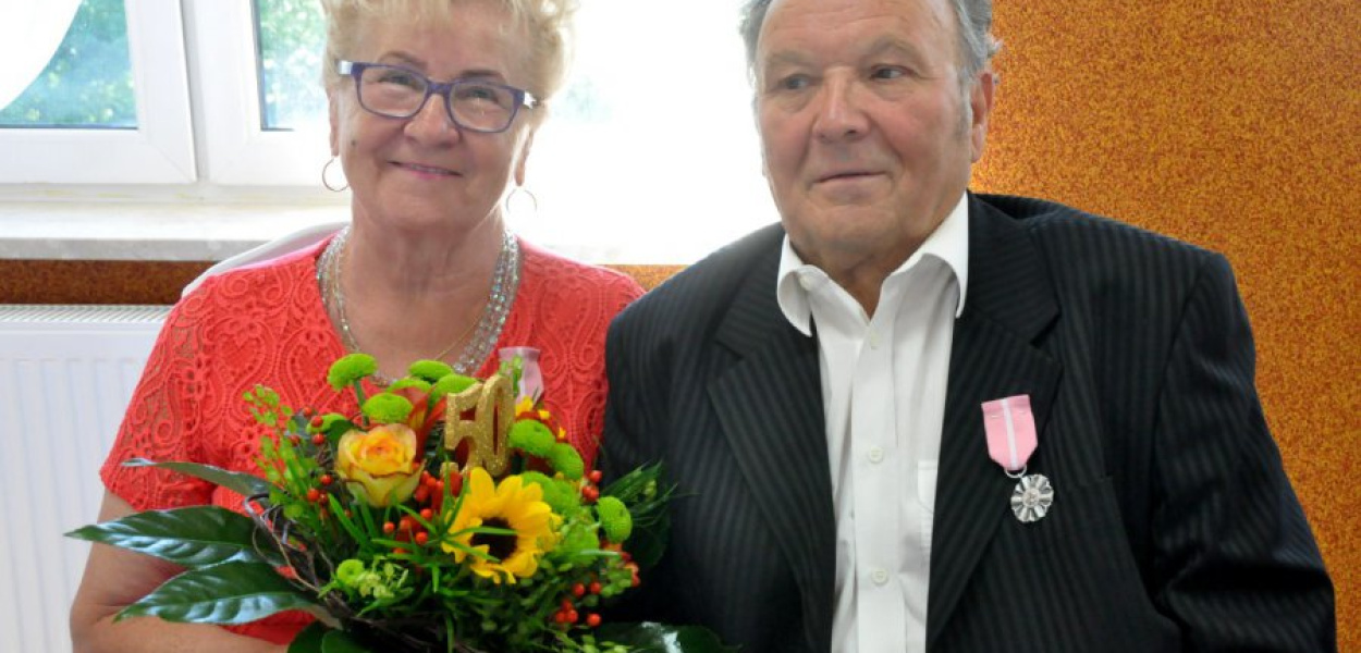 Józefa i Józef Leszkowie z Zagórza