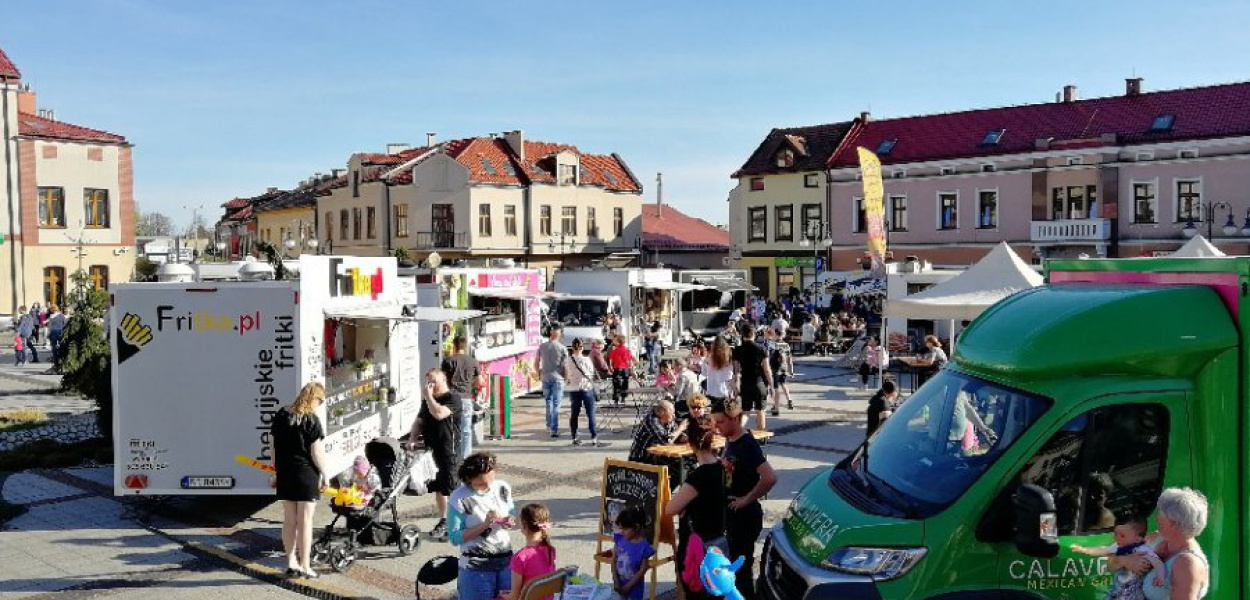 Trzebiński rynek, sobota 17.05