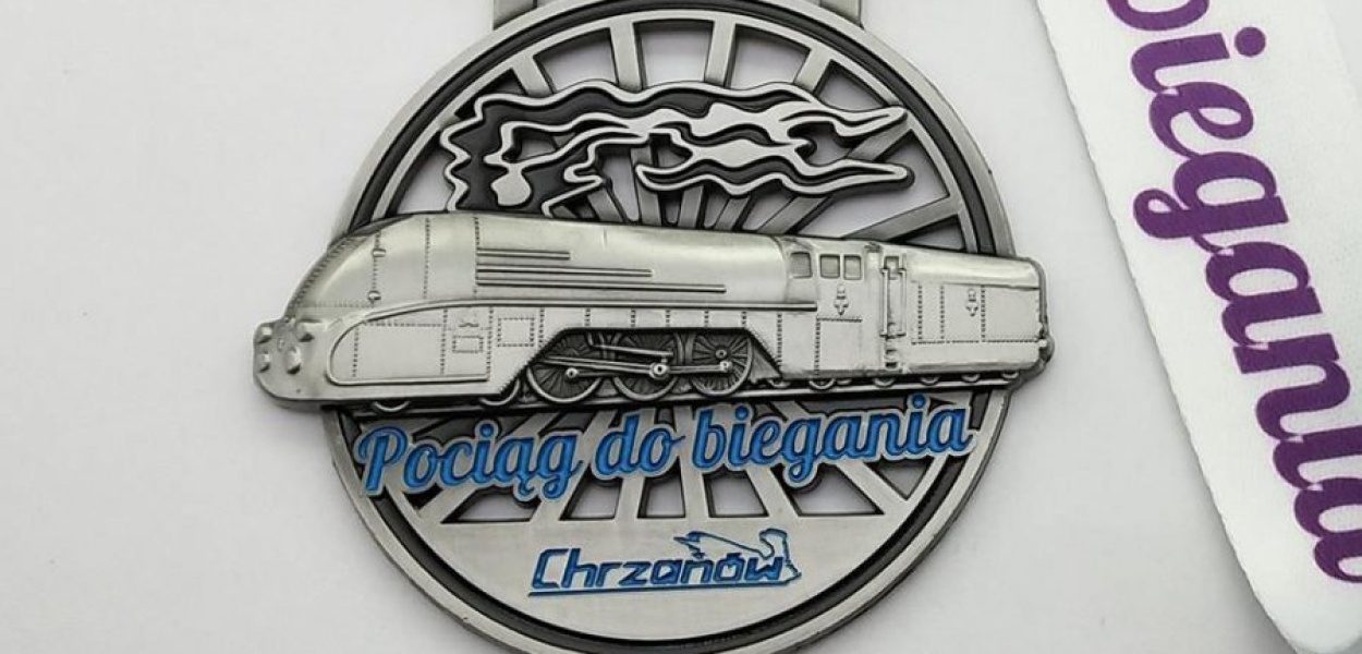 Taki medal otrzyma każdy uczestnik, który ukończy bieg