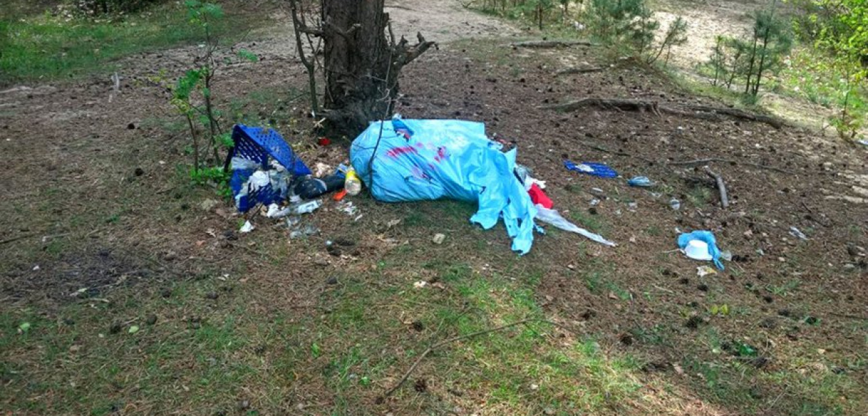 Chrzanów, jak twierdzi inicjator akcji, nie jest czystym miastem i na dowód swych słów przesyła zdjęcie