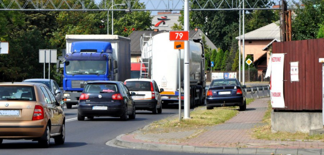 Jeszcze w południe samochód stał przy ul. Krakowskiej w Trzebini. Po południu już go nie było