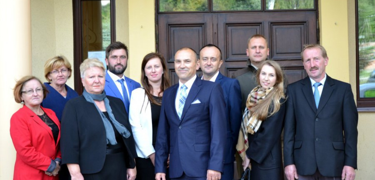 Kandydaci do Rady Gminy Babice z list KW Polskiego Stronnictwa Ludowego. Fot. Z archiwum Jarosława Głogowskiego