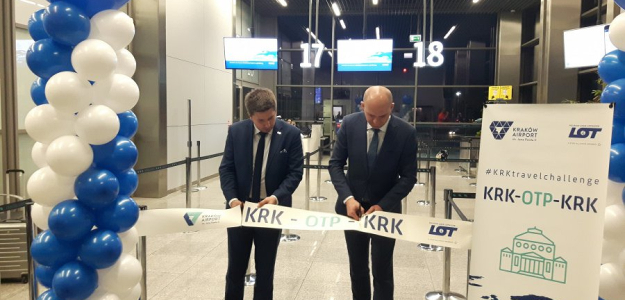 OTP to symbol lotniska w stolicy Rumunii Fot. KrakówAirport