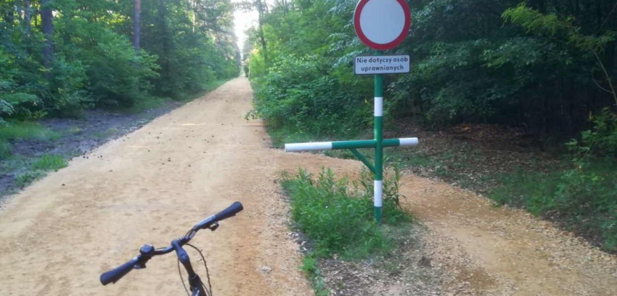 Nowy trakt dla cyklistów jest szeroki i wygodny