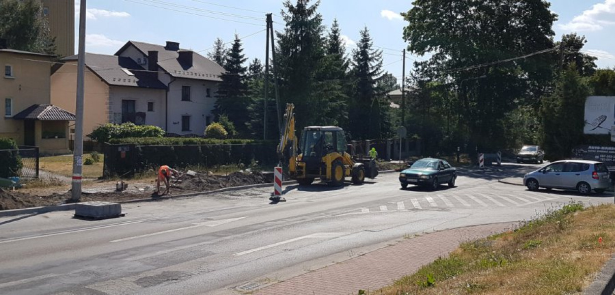 Na ul. Śląskiej już pojawiły się utrudnienia