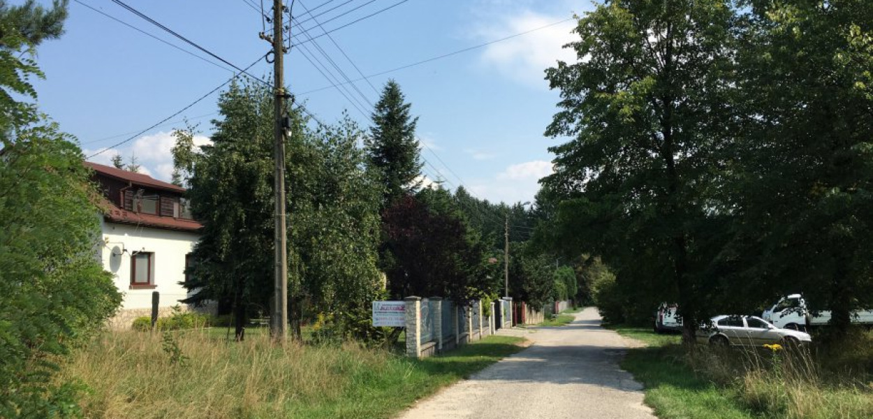 Ulica Chmielna w Luszowicach. To tutaj smród dziś był największy 