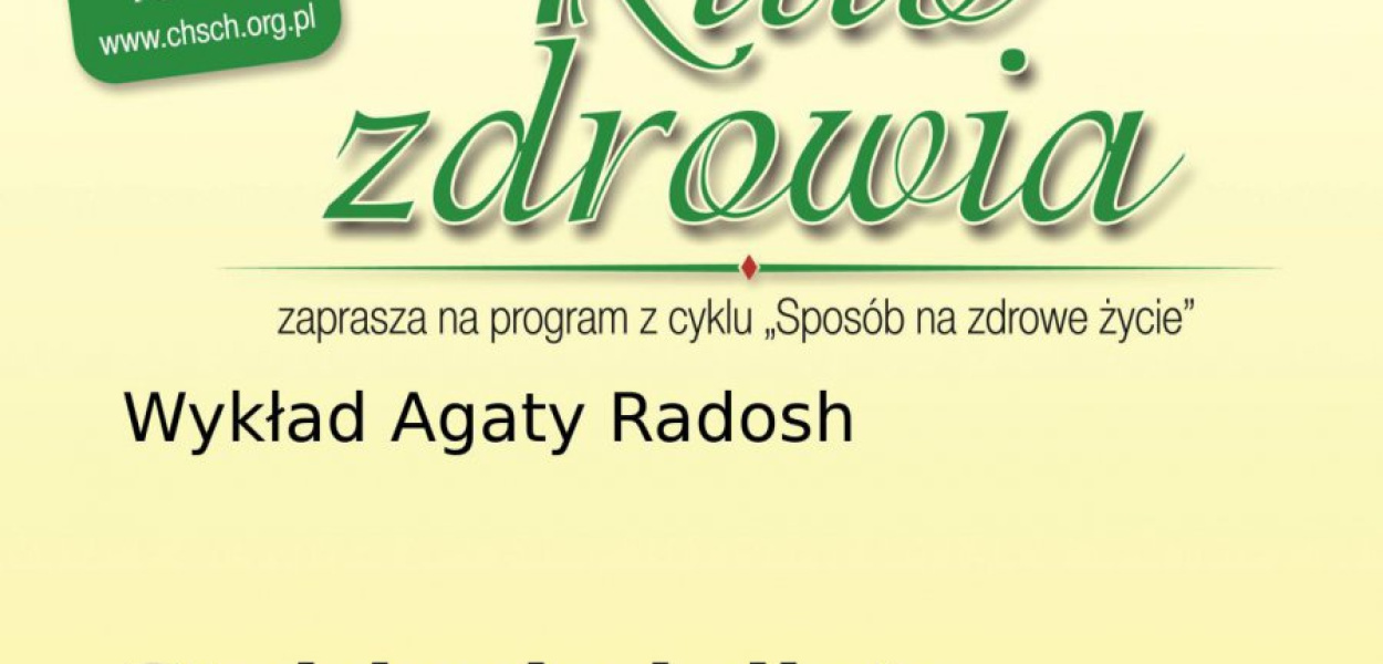 Wykład odbędzie się w chrzanowskim MOKSiiR-ze