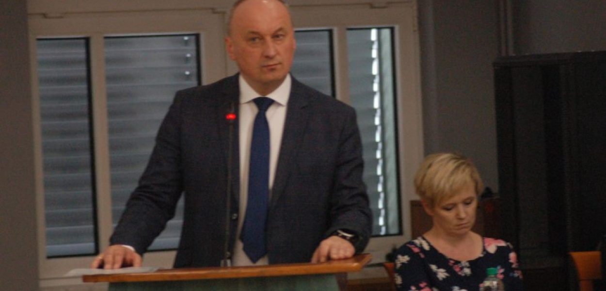 Dyrektor szpitala Artur Baranowski