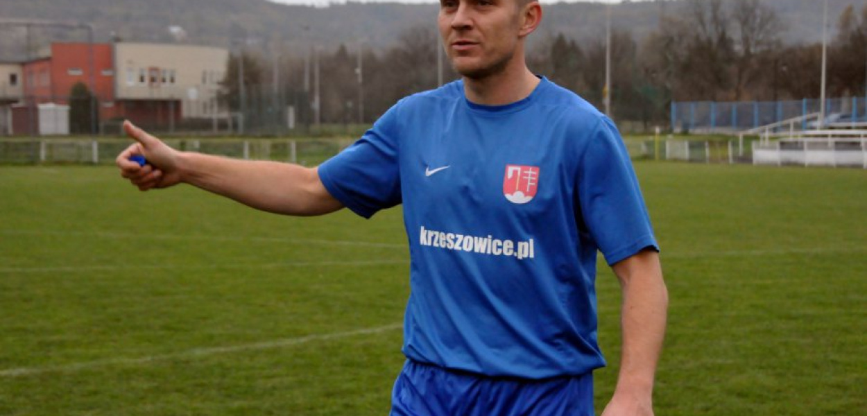 Grzegorz Krzysiak, napastnik Świtu Krzeszowice