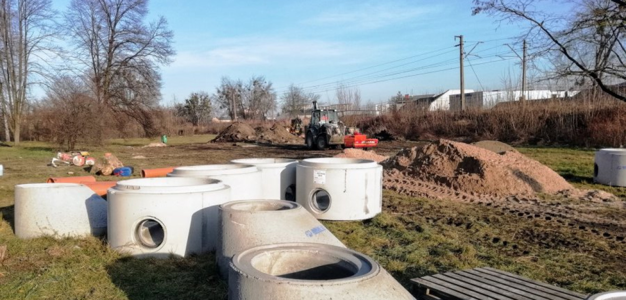 Rozpoczęły się prace przy nasypie kolejowym, w sąsiedztwie 29 Listopada w Chrzanowie