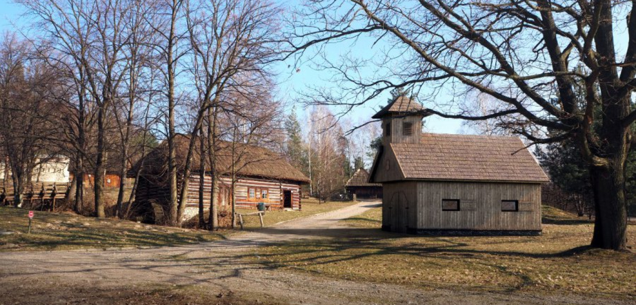 Tak według wizualizacji ma wyglądać zrekonstruowana remiza. Fot. Udostępnione przez MNPE w Wygiełzowie