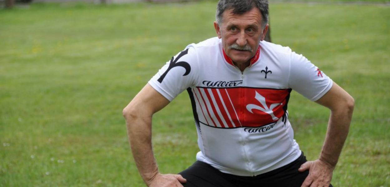 Koordynator triathlonu Tadeusz Adamczak 