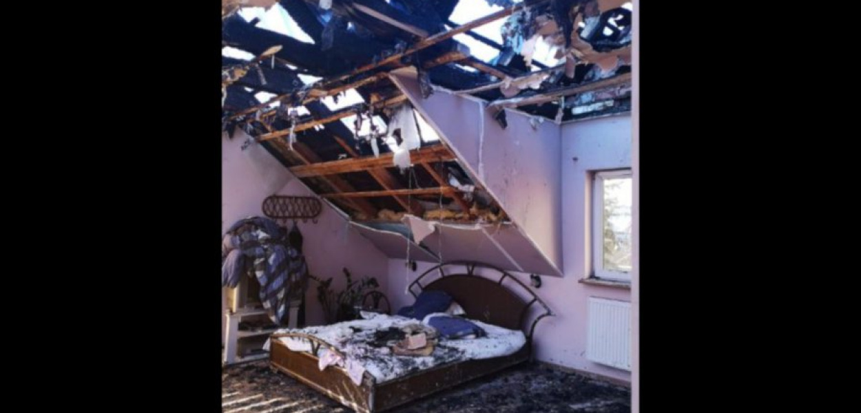 Tak wygląda sypialnia w domu w Kościelcu. FOT. z archiwum Pauliny Wesołowskiej