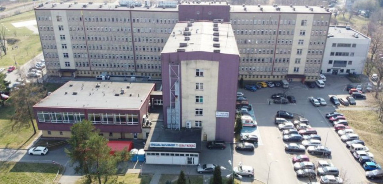 Szpital Wielospecjalistyczny w Jaworznie. Zdjęcie z portalu www.jaw.pl
