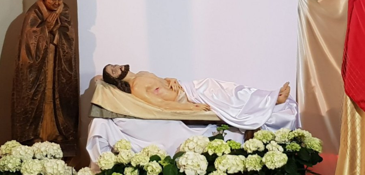Figura Chrystusa z kościoła w Chrzanowie-Kościelcu