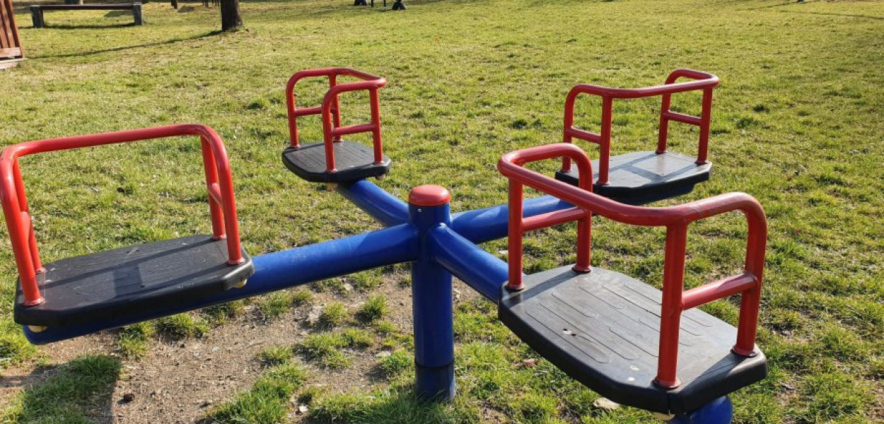 Na plac zabaw nadal nie można iść. FOT. Alicja Molenda