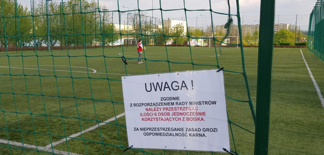 Na orliku przy ulicy Zielonej w Chrzanowie obowiązują wydłużone godziny