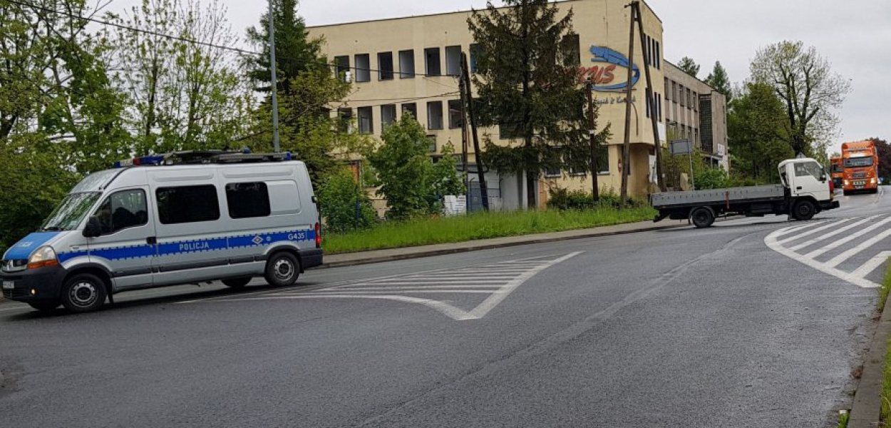Przez pewien czas po zderzeniu ul. ks. Skorupki i Balińska były zablokowane