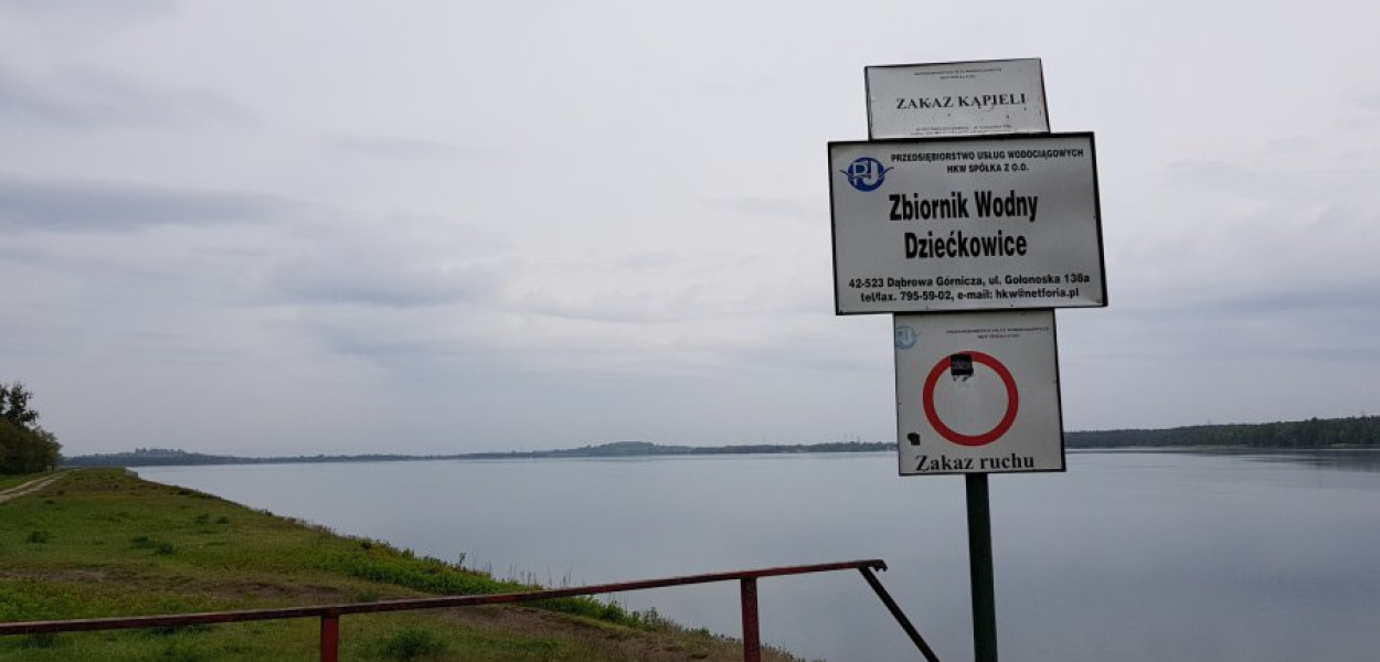 Dziećkowice to jeden z najczystszych zbiorników w województwie śląskim, służy jako zbiornik wody pitnej