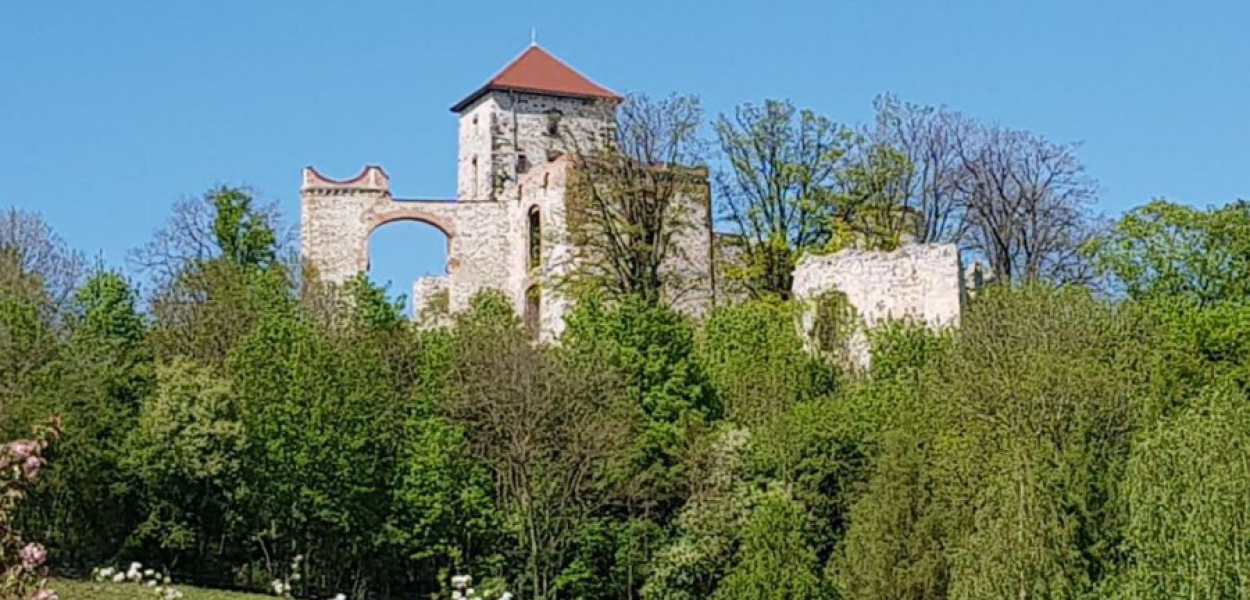 Zamek Tenczyn w Rudnie - cel naszej podróży