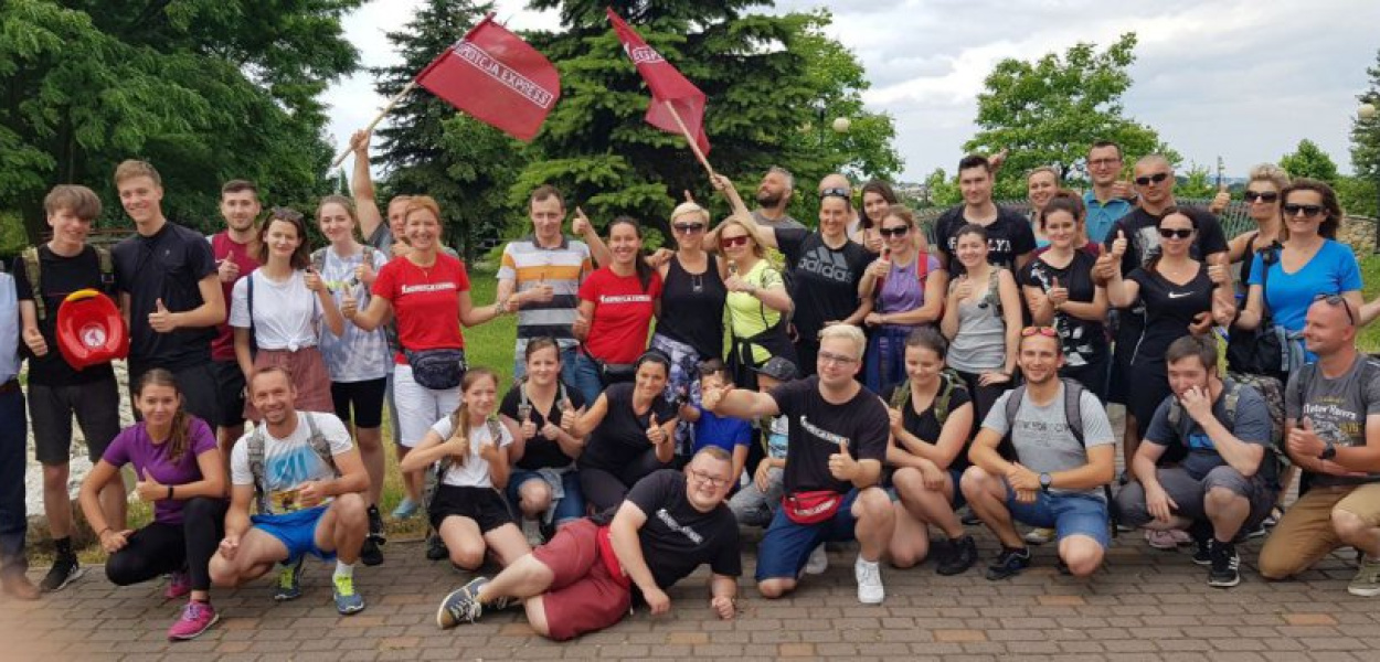Uczestnicy ubiegłorocznej gry Ekspedycja Express w Libiążu