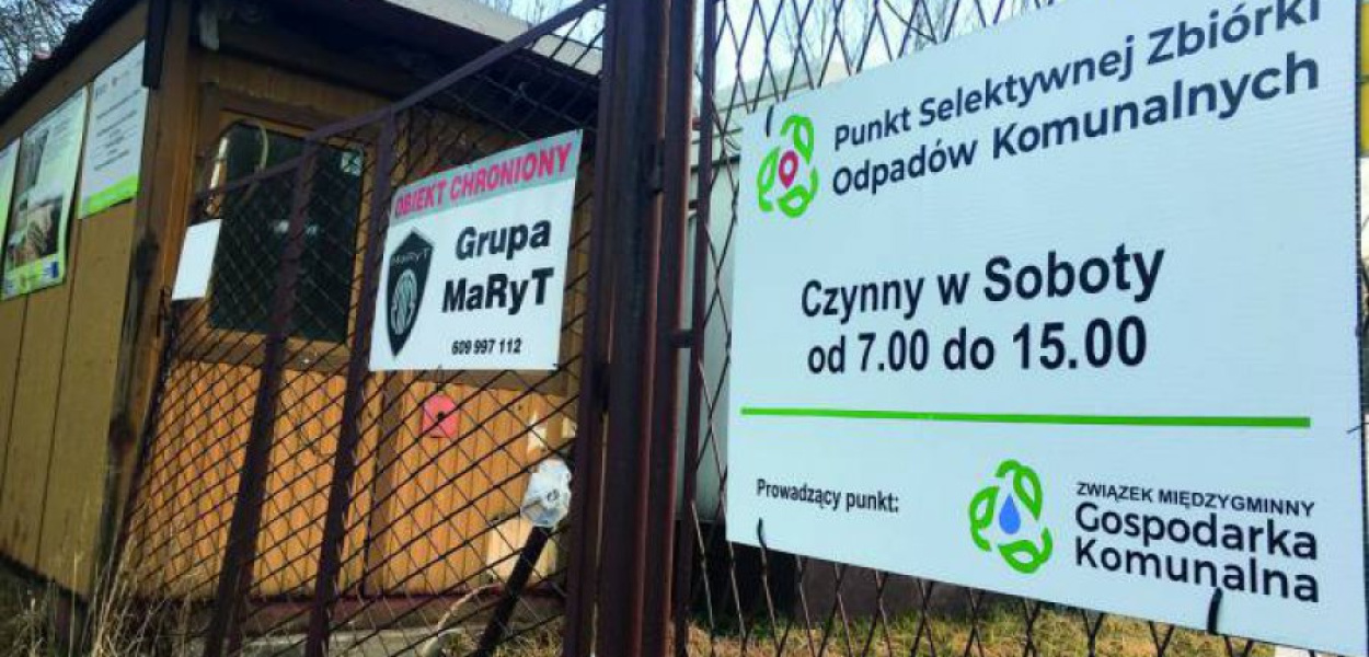 PSZOK przy ul. Piłsudskiego jest czynny ostatni dzień. Odpady można dziś przywieźć w godz. 12.00-18.00