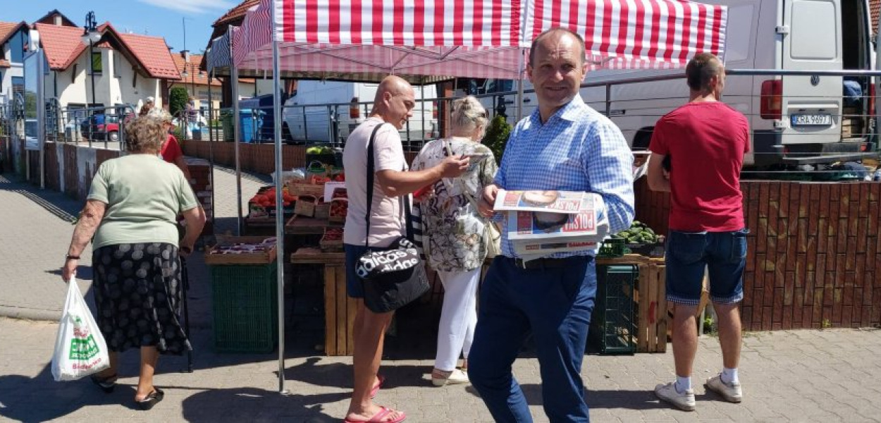 Trzebiński targ po godz. 11.00