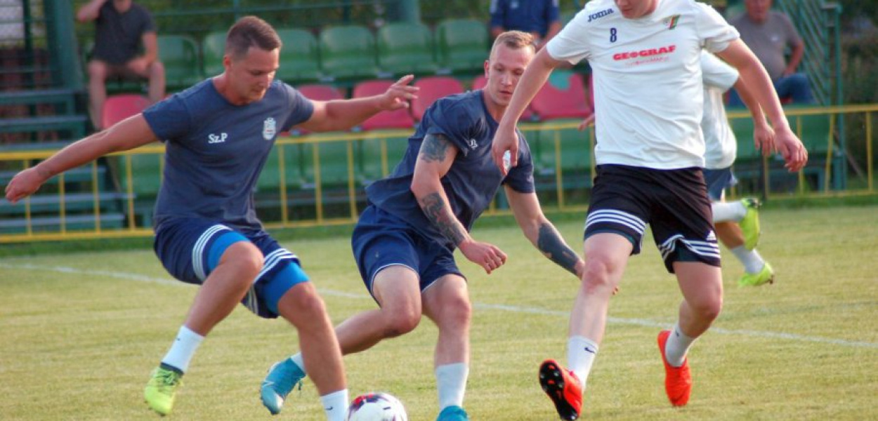 Zawodnicy Zagórzanki rzadko gościli na połowie rywala
