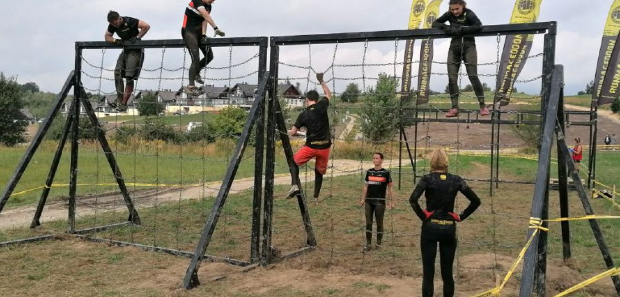 Jedna z trudniejszych przeszkód na trasie
