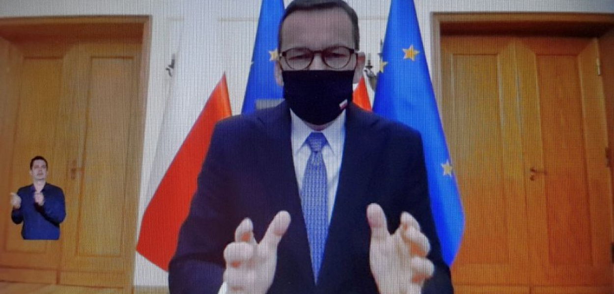 Konferencja premiera Mateusza Morawieckiego