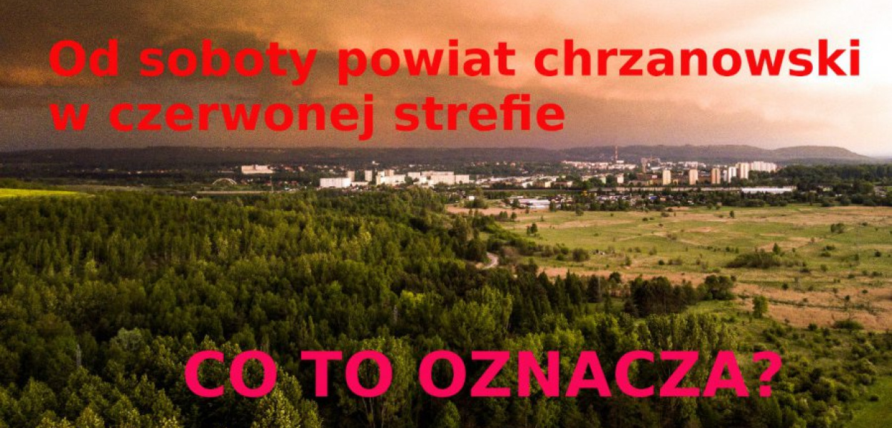 Chrzanów widziany od strony Luszowic. FOT. ŁUKASZ MICHALIK