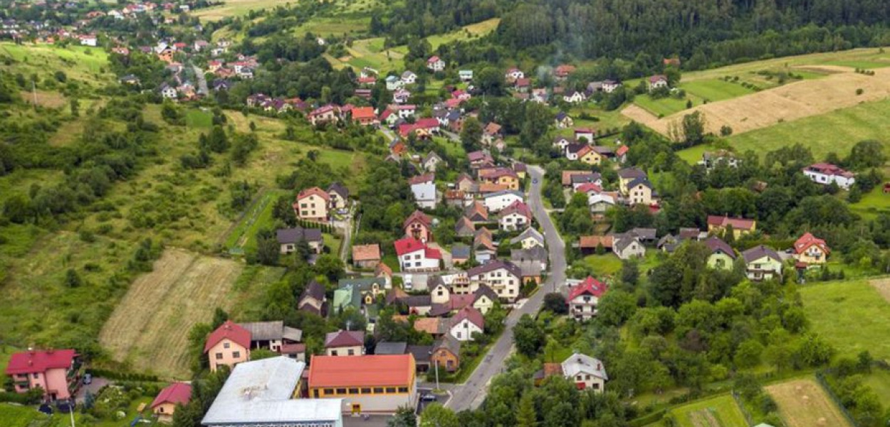 Malownicza Trzebinia k. Żywca, fot. udostępnione przez sołtysa Wiesława Polaka