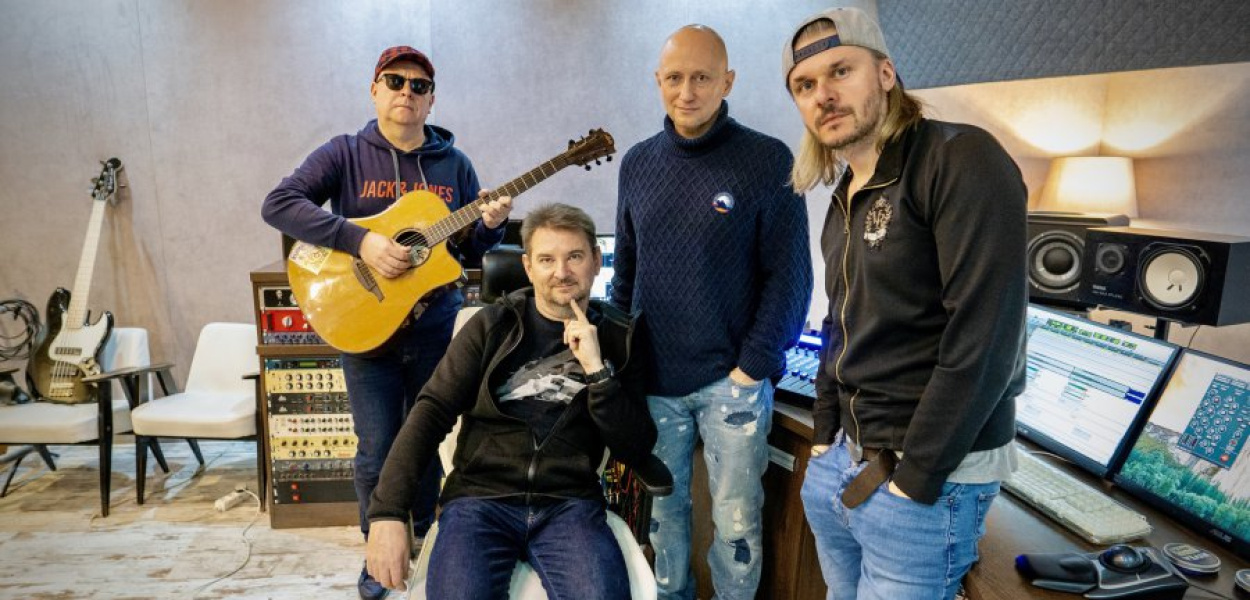 Na zdjęciu: Jarek Kisiński, Leszek Nowak, Marek Kremer, Rafał Kossakowski