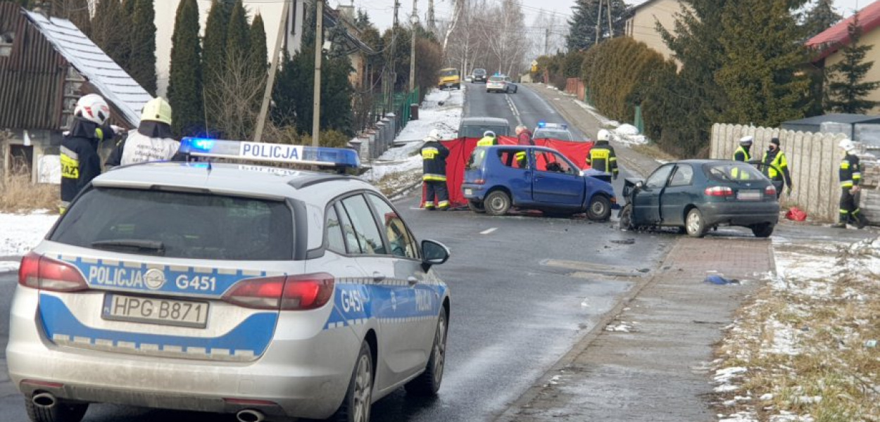 W sobotę w Trzebini doszło do śmiertelnego wypadku