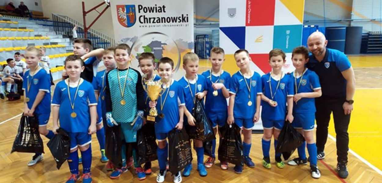 UKS Górnik Libiąż. Fot. Udostępnione przez organizatorów Lokomotywa Cup