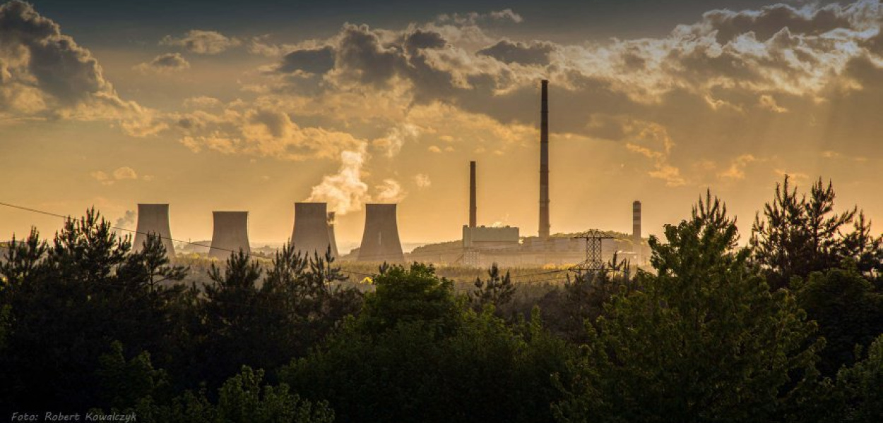 Elektrownia Siersza w Trzebini w obiektywie Roberta Kowalczyka z naszej facebookowej grupy &quot;PRZEŁOMowe Kadry&quot; 