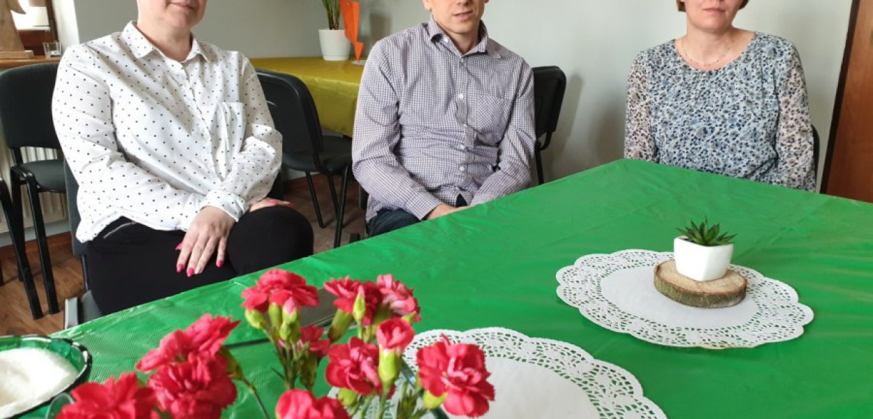 Ewa Wiecheć, Piotr i Aldona Dubaniowscy z Fundacji Wolne Miejsce wierzą, że w Chrzanowie uda się otworzyć sklep socjalny